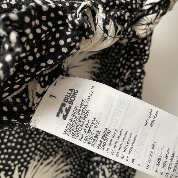 Floral Print billabong crop top - Picture 3 of 3